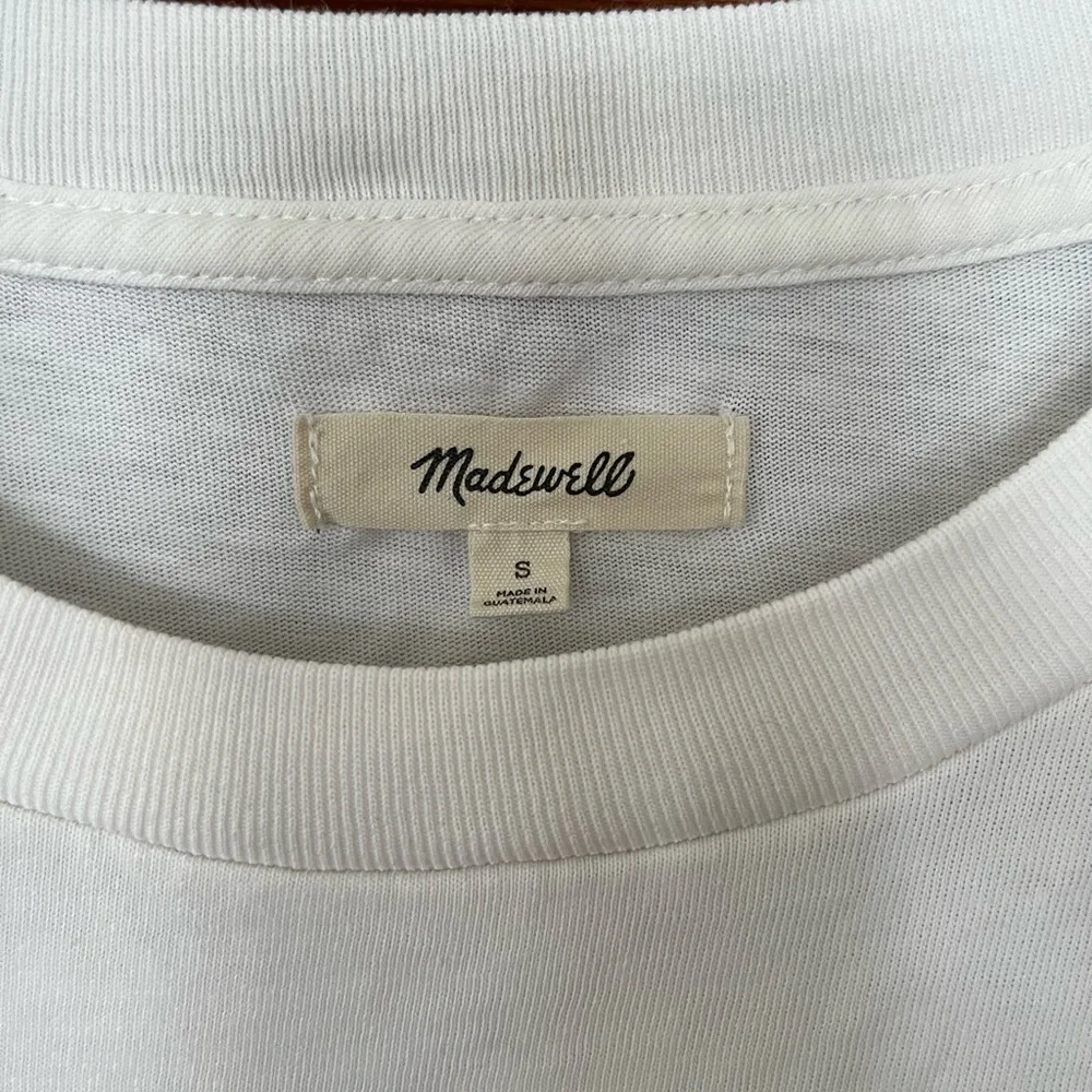 Madewell white T-shirt - Picture 2 of 3